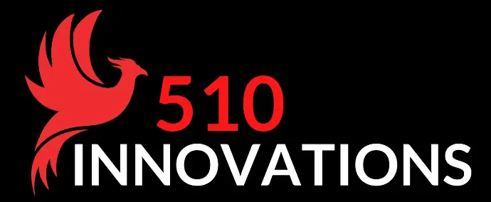 510 Innovations Logo. Research, Data analytics, & Educational Services.